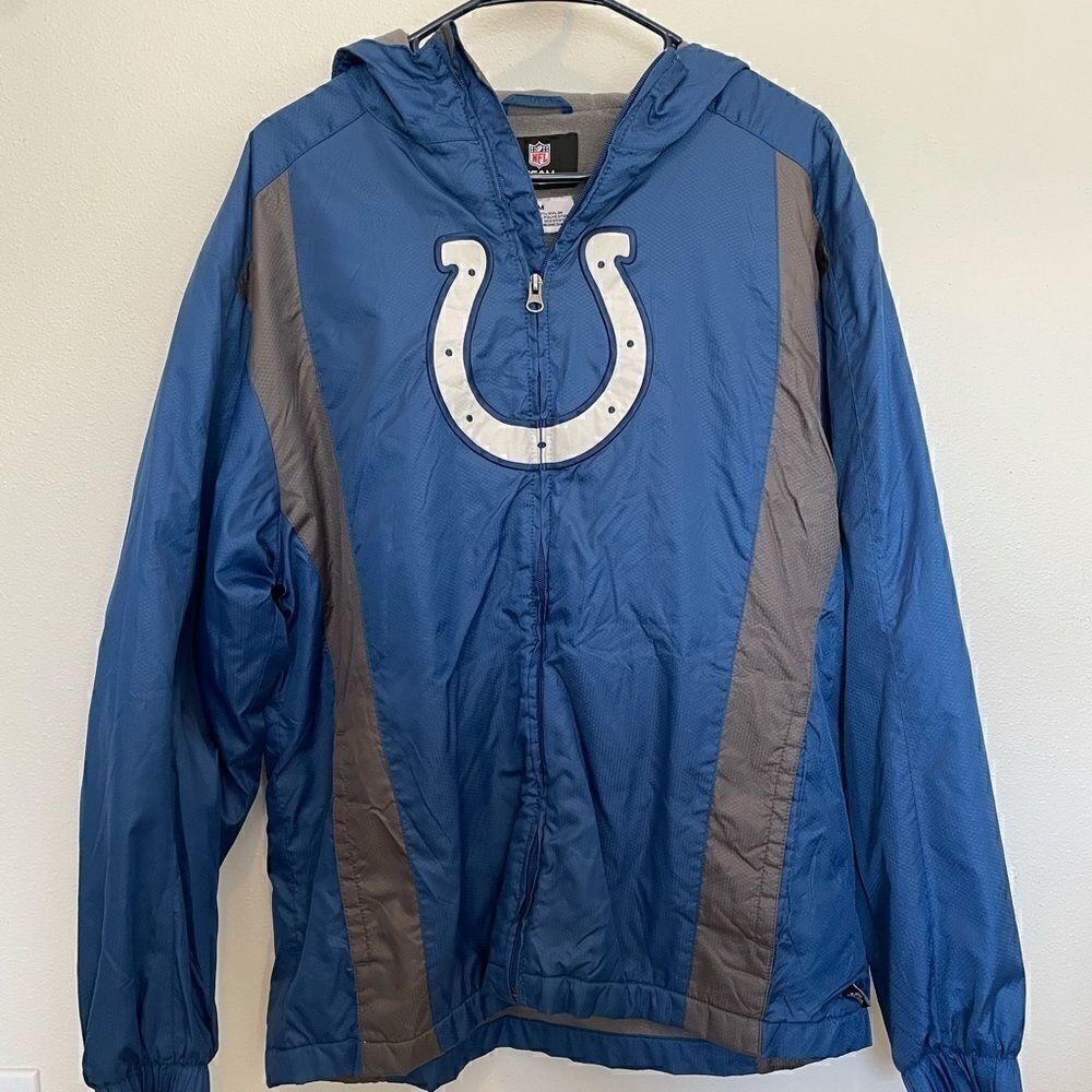 NFL Team Apparel Indianapolis Colts Jacket EUC